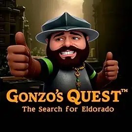 Gonzo's Quest logo by NetEnt Rizk Casino