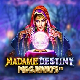 Madame Destiny Megaways by Pragmatic Play, showcased at rizk-kasino.fi – game logo